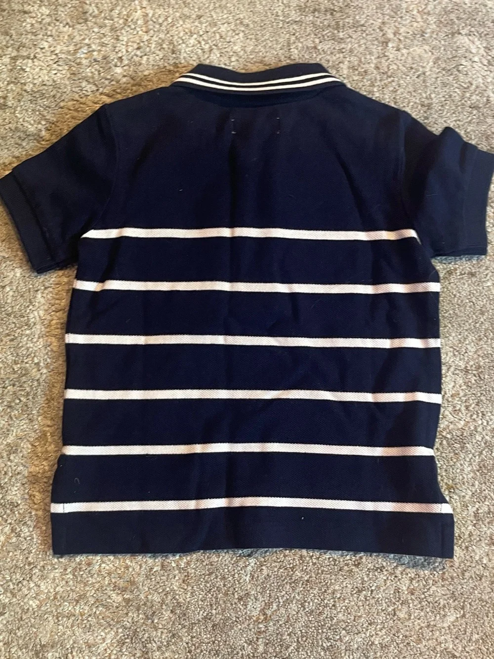 Ralph Lauren Kids Blue & Navy Striped Polo Shirts